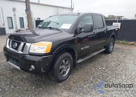 2014 Nissan Titan Pro-4X из США, поврежденный, VIN 1N6BA0EC4EN505829